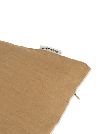 cot/lin kussen 50x50 - oak - Studio Feder